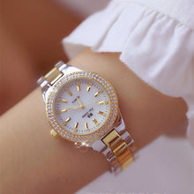 Load image into Gallery viewer, Luxury Brand lady Crystal Quartz Watch