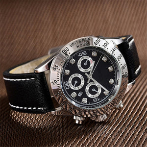 Luxury Mens Stainless Steel Quartz Watch