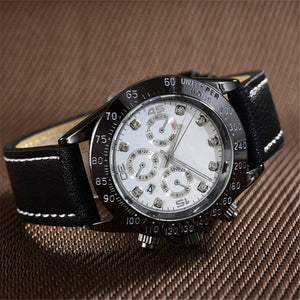 Luxury Mens Stainless Steel Quartz Watch